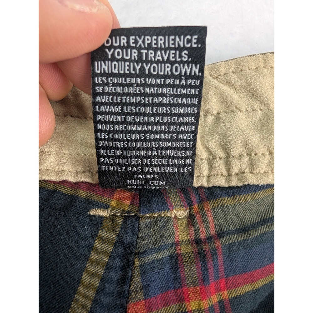Kuhl Hot Rydr Pants Men's 36x30 Flannel Lined Brown Vintage Patina Dye Work 5113 - Picture 7 of 16